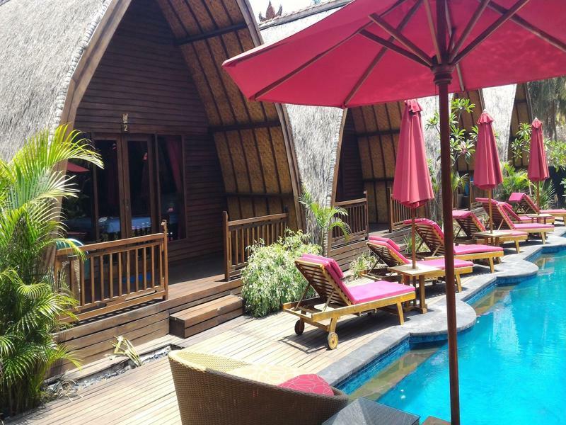 D'Wahana Resort Gili Trawangan Eksteriør billede